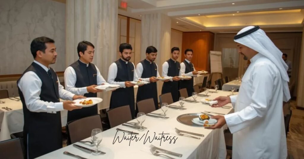 Waiter/Waitress Jobs in Saudi Arabia